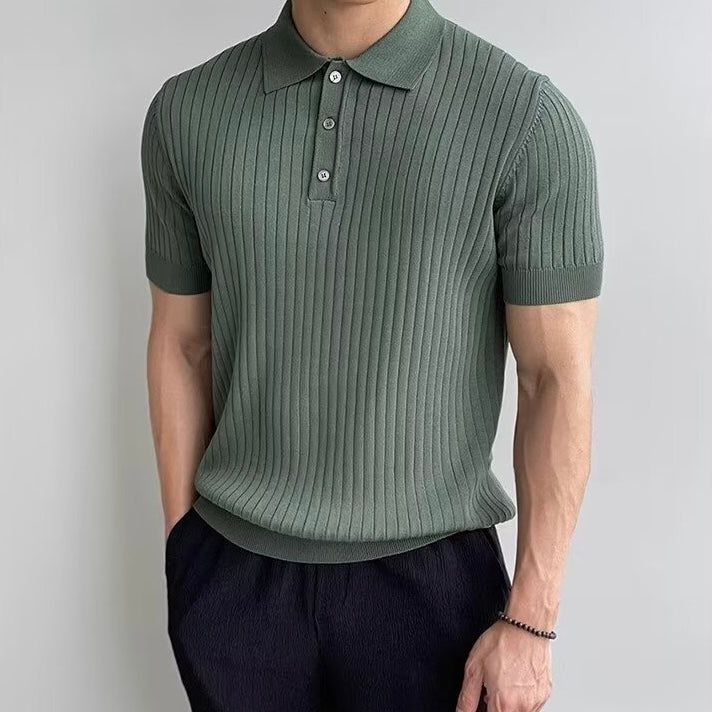 Knitted Polo Shirt