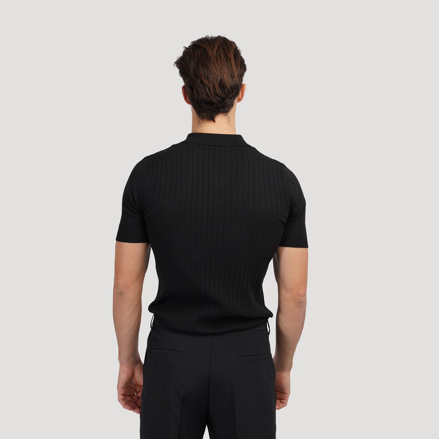 Knitted Polo Shirt