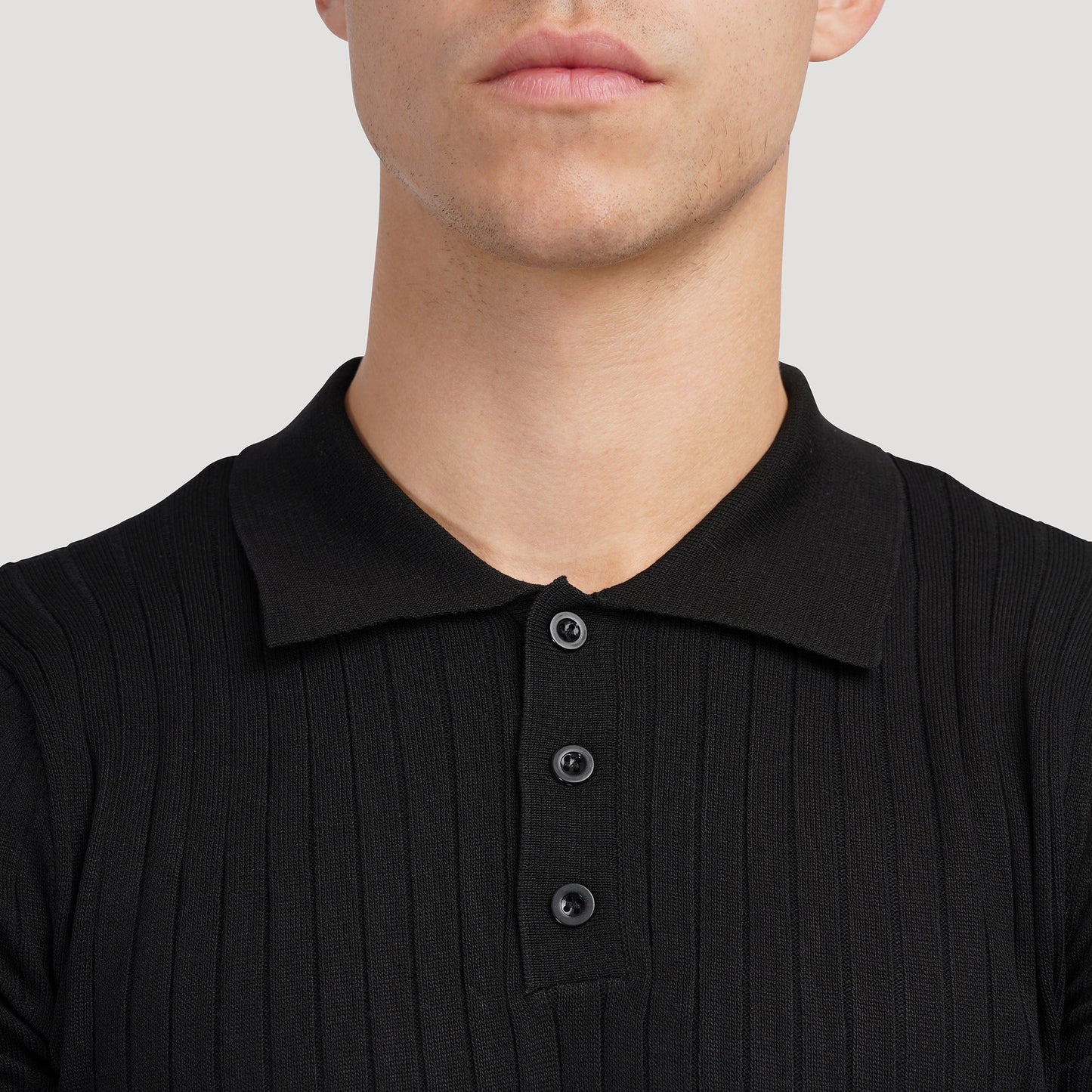 Knitted Polo Shirt