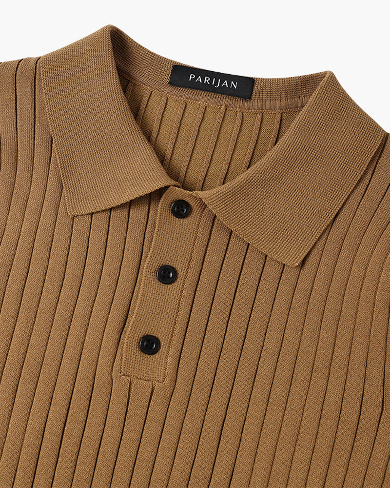 Knitted Polo Shirt