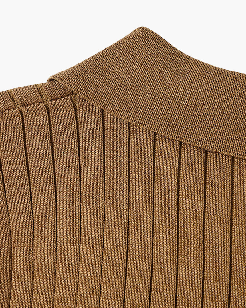 Knitted Polo Shirt
