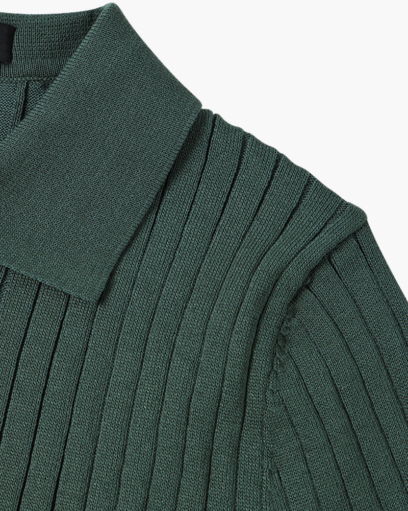 Knitted Polo Shirt