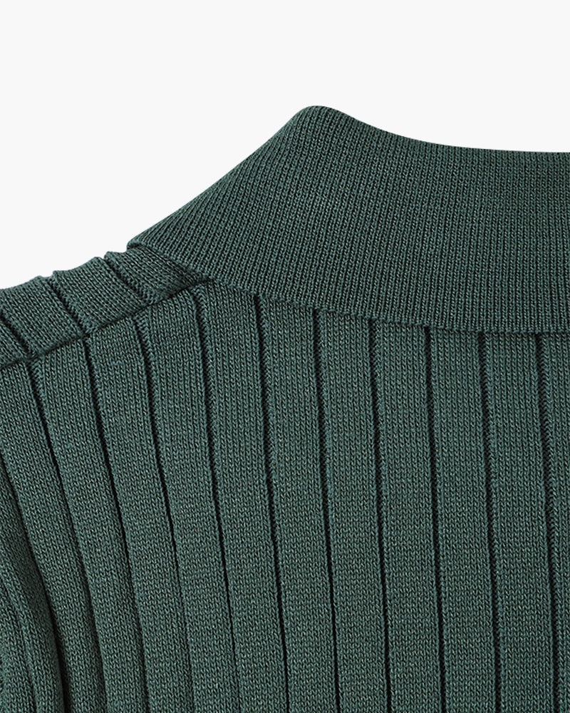 Knitted Polo Shirt