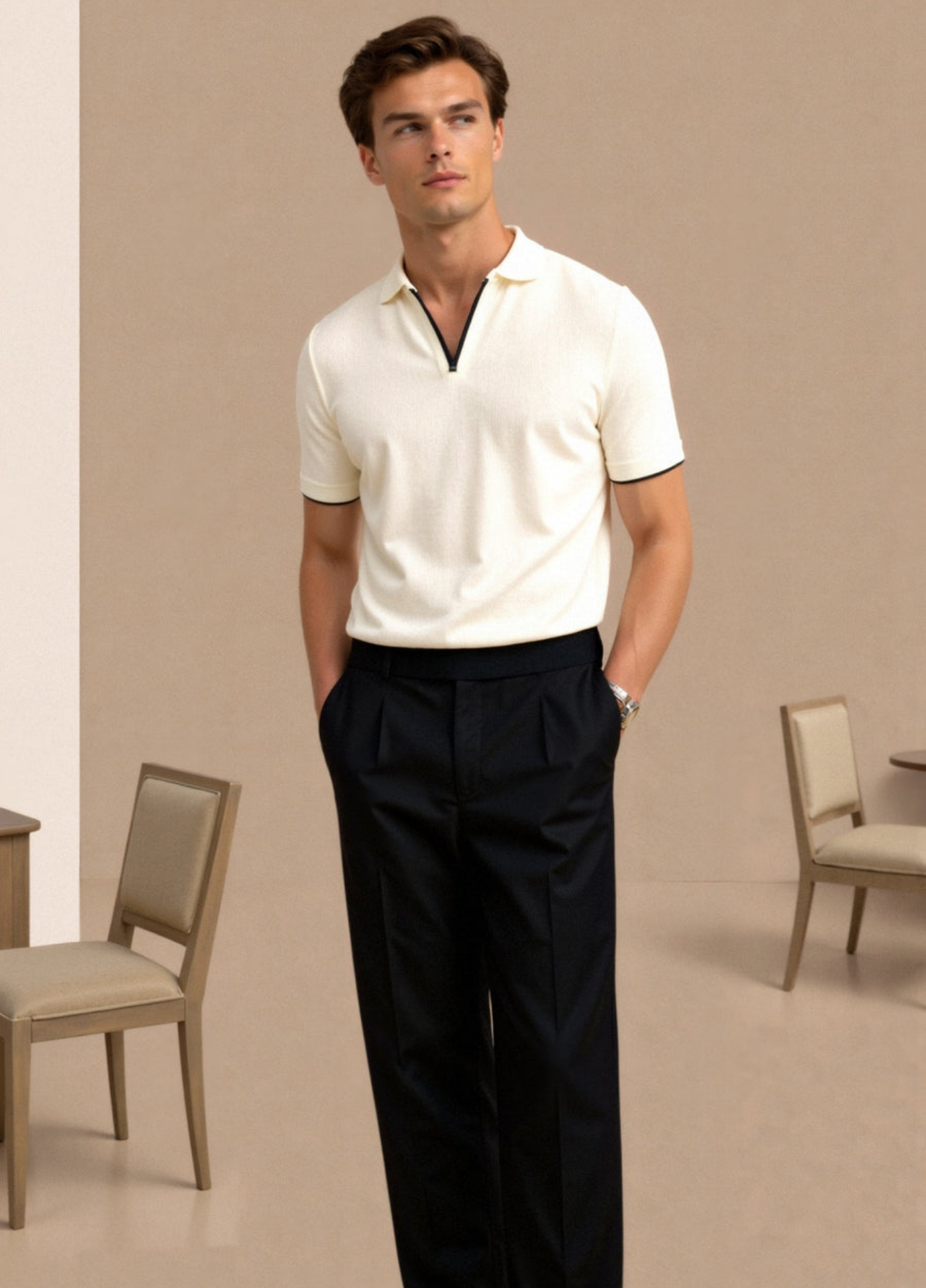 Soft-Blend Tailored Polo
