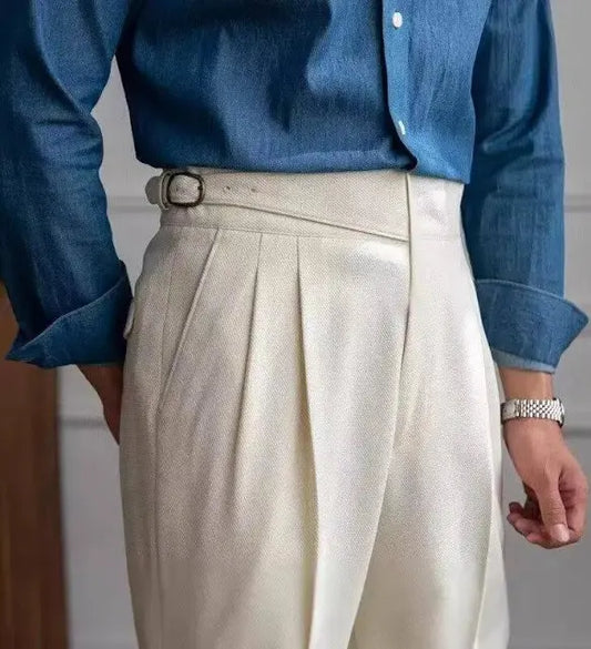 High-Waisted Trousers