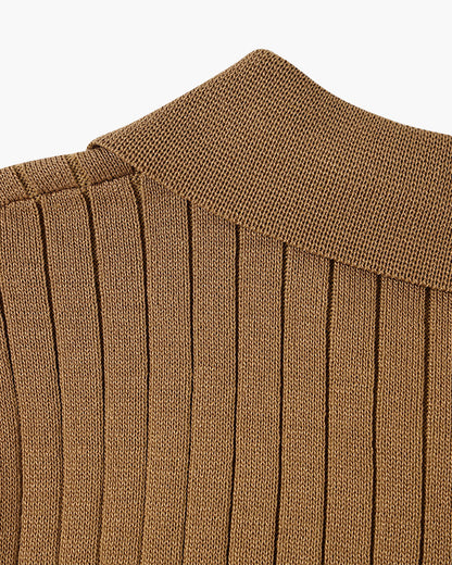 Knitted Polo Shirt
