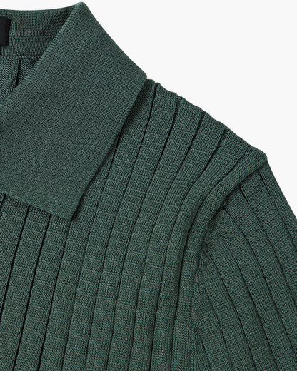 Knitted Polo Shirt