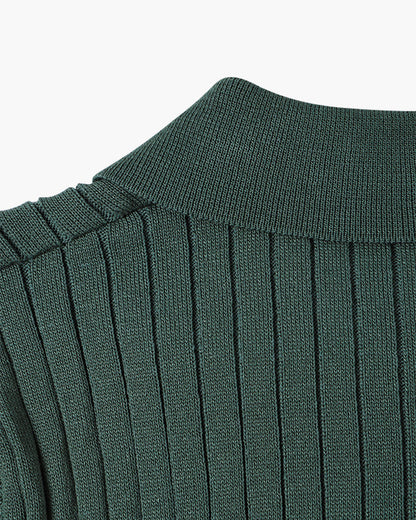 Knitted Polo Shirt