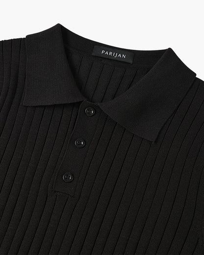 Knitted Polo Shirt
